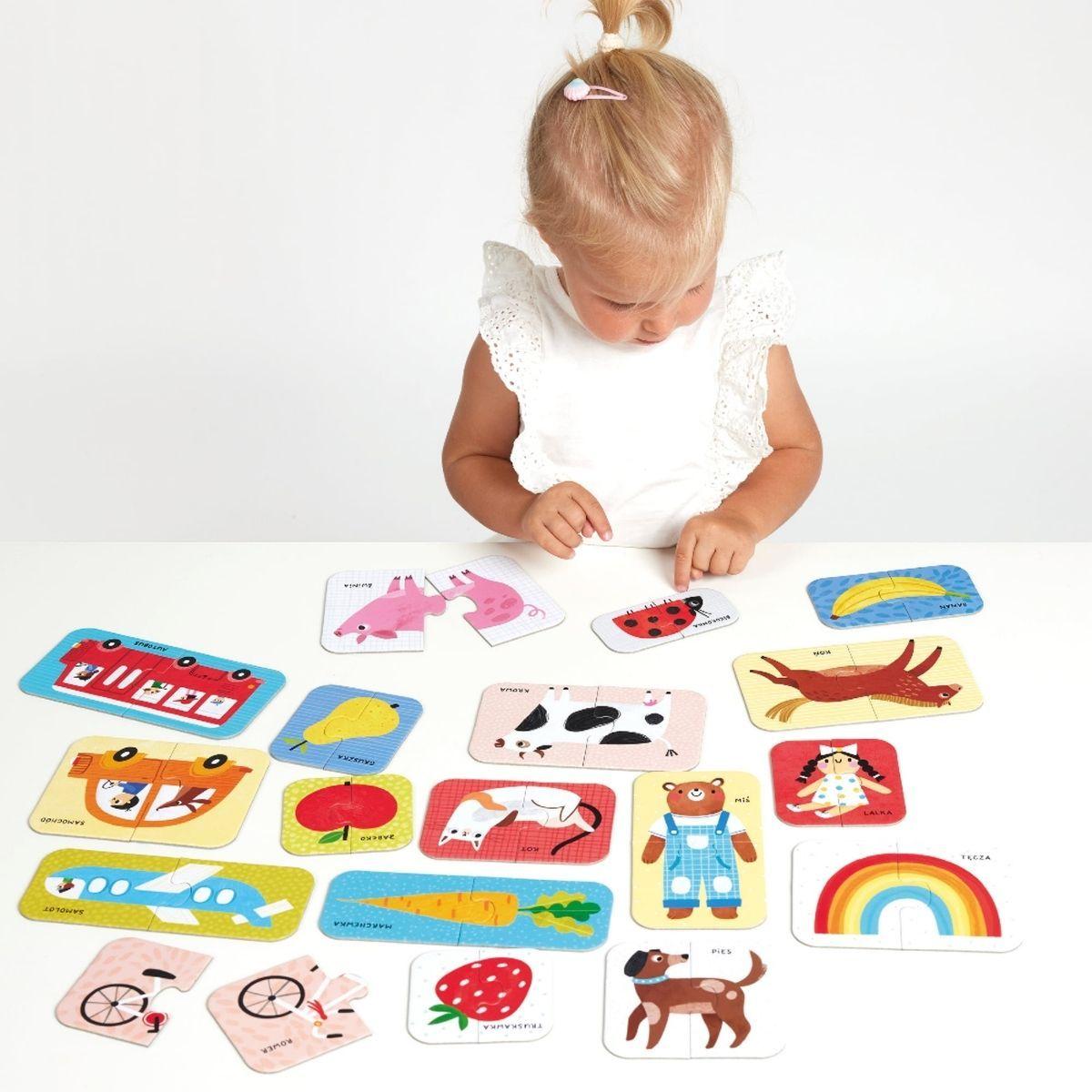 Puzzle Pairs First Words (36 piezas, 18 puzzles) 15M+-2