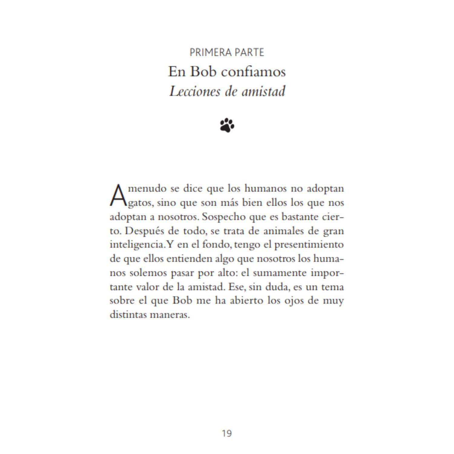 EL PEQUEÑO LIBRO DE BOB. LECCIONES DE VIDA DE UN GATO-4
