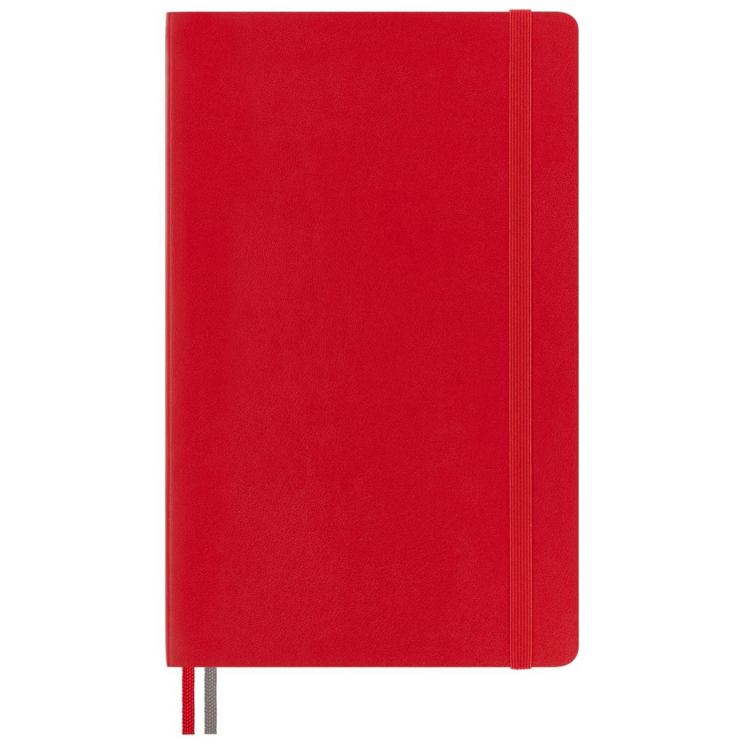 Cuaderno Moleskine expanded-Tapa Blanda-Large- Rojo-De rayas-2