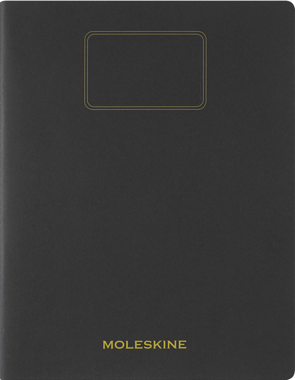 Cuaderno Moleskine estudiante -Tapa Blanda -XXL -Negro -Lisa-6