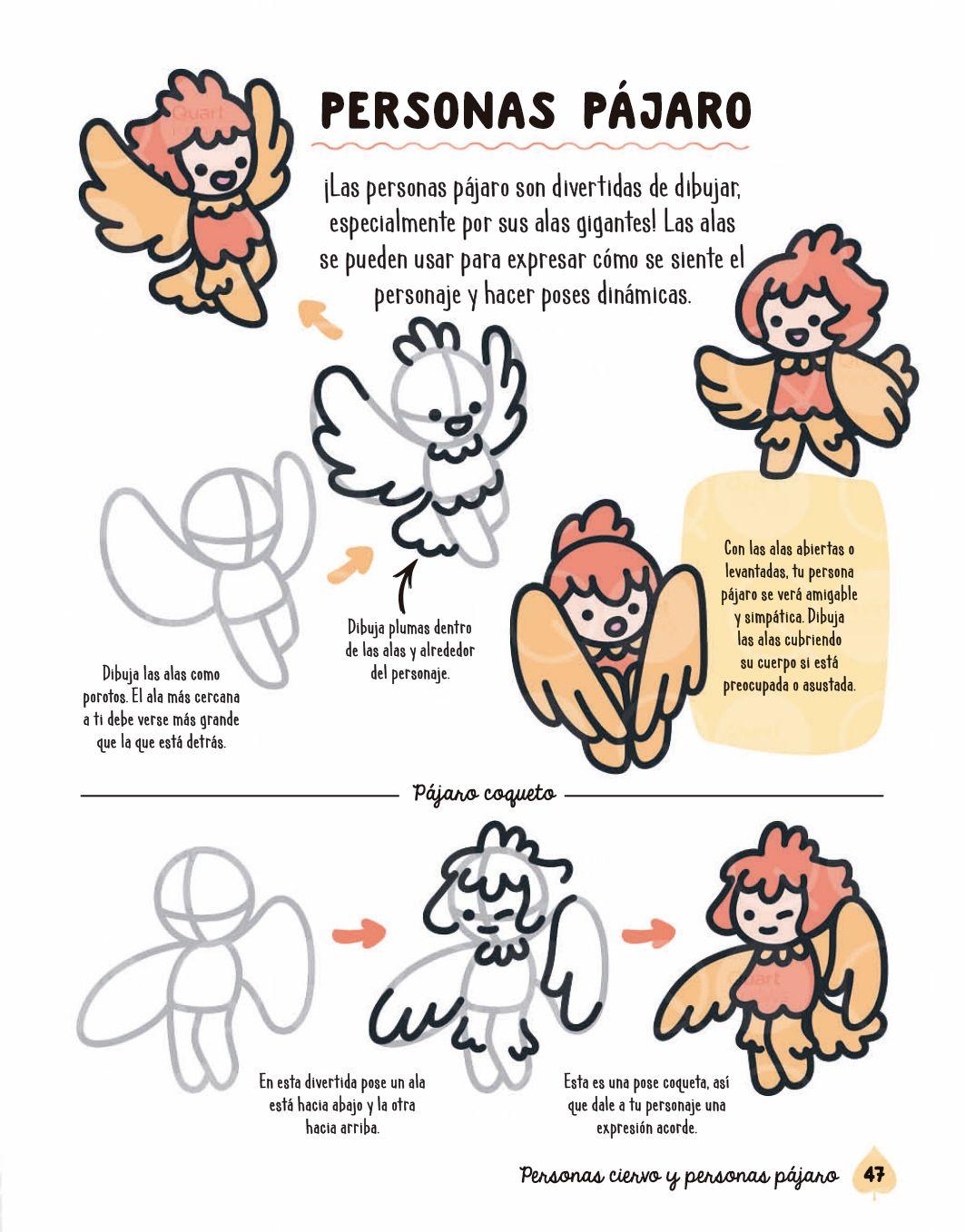 Cómo Dibujar Criaturas Del Bosque Lindas-5