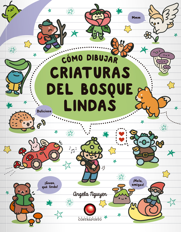 Cómo Dibujar Criaturas Del Bosque Lindas-8
