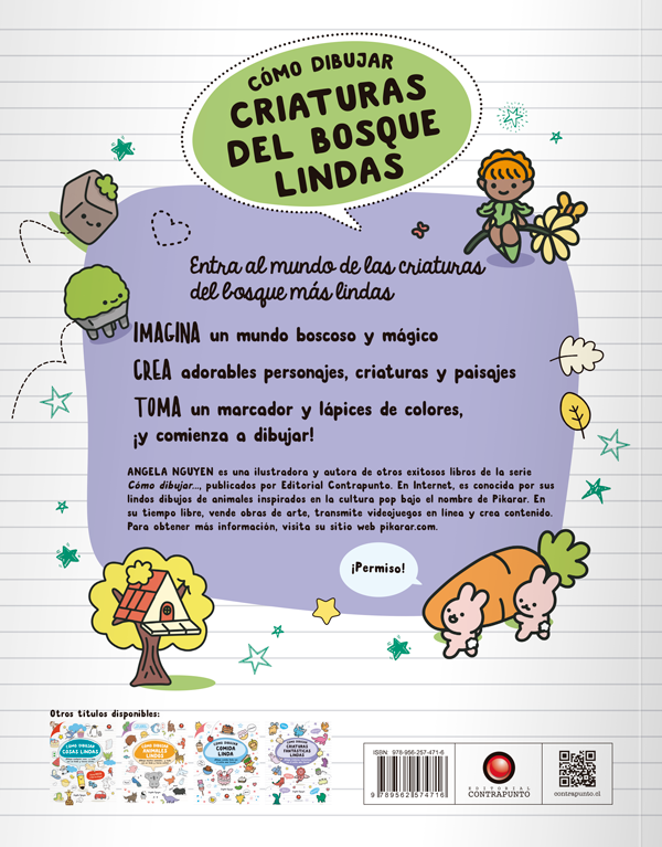Cómo Dibujar Criaturas Del Bosque Lindas-9