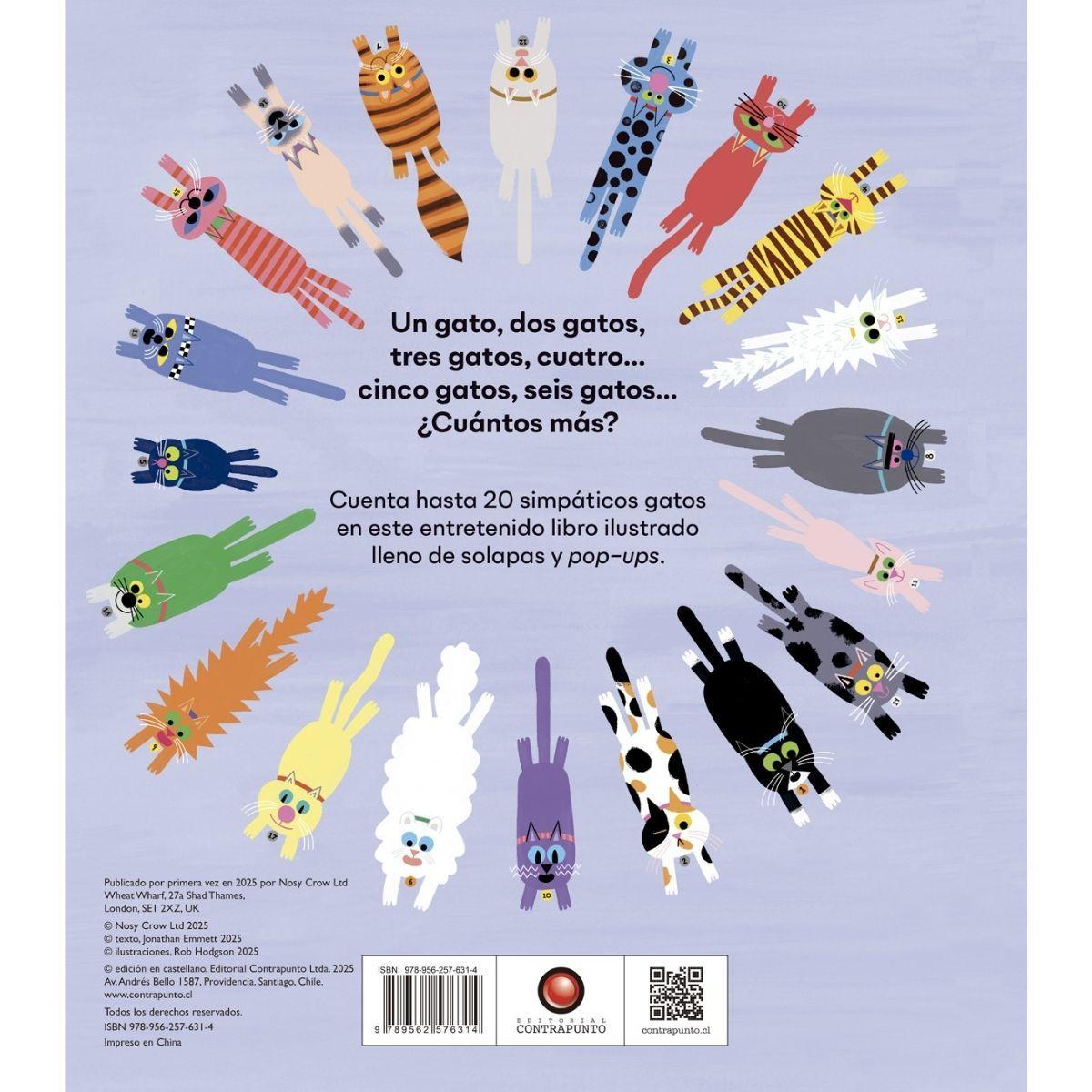 Un gato, dos gatos. Un libro para contar-3