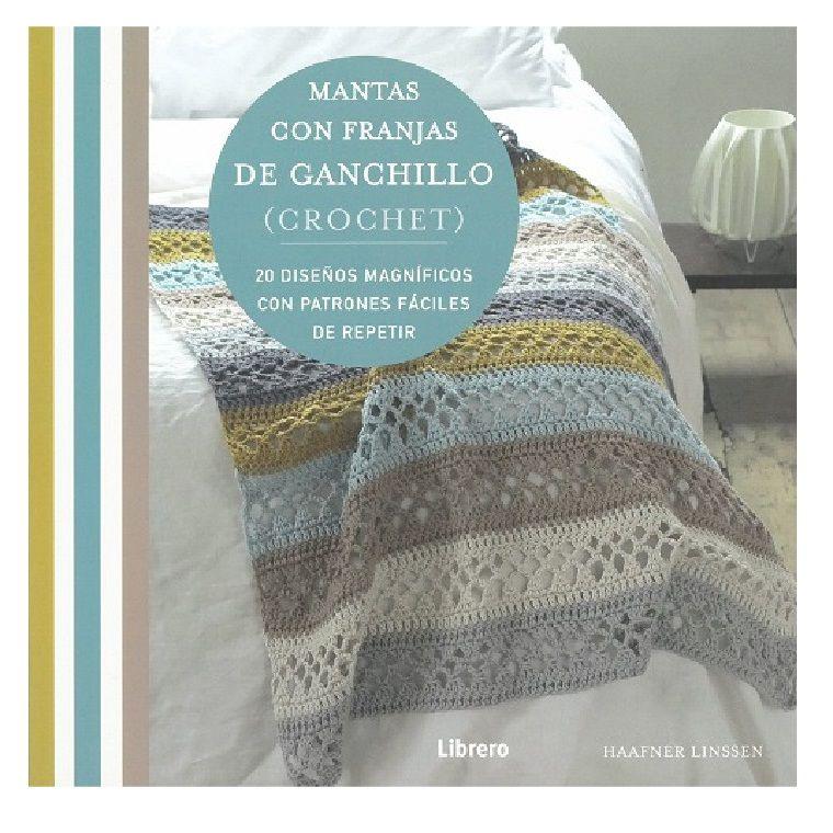 Mantas Con Franjas De Ganchillo (Crochet)-0