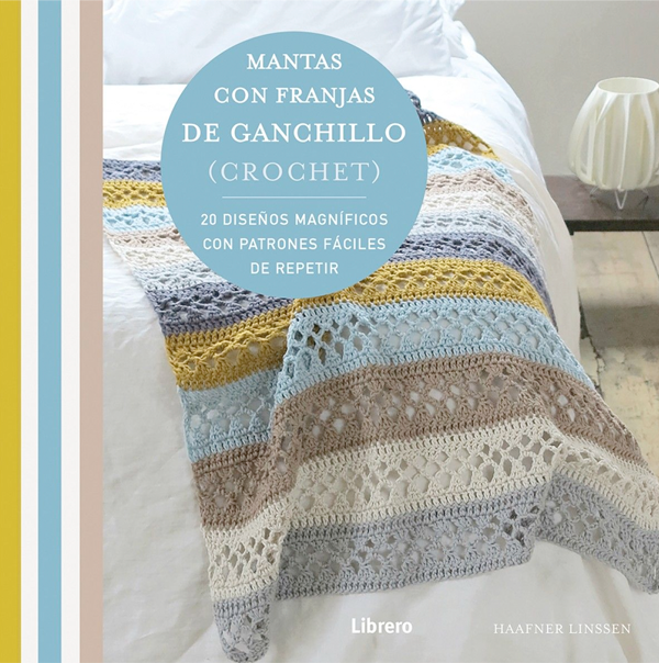 Mantas Con Franjas De Ganchillo (Crochet)-8
