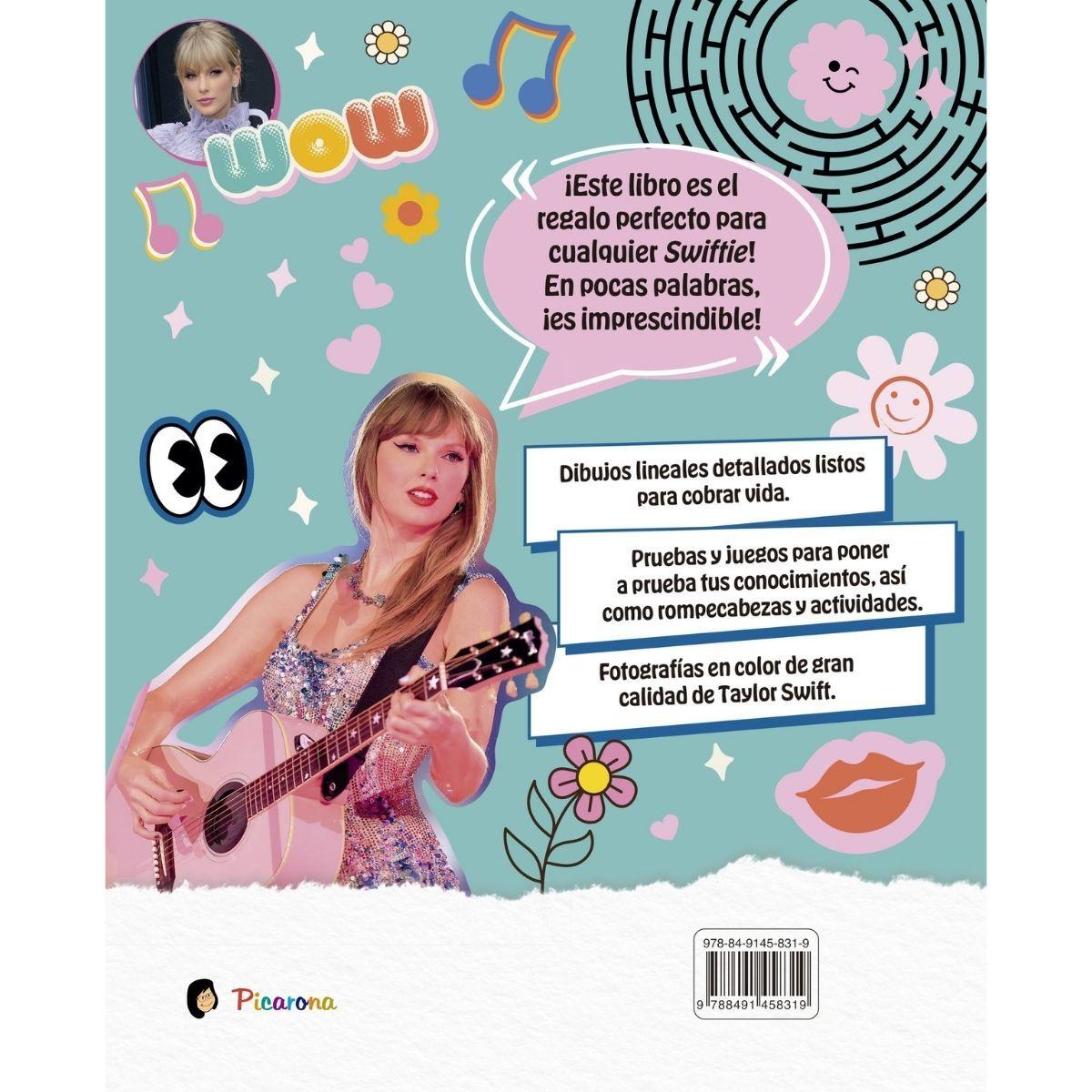 Taylor Swift. Libro para colorear-2