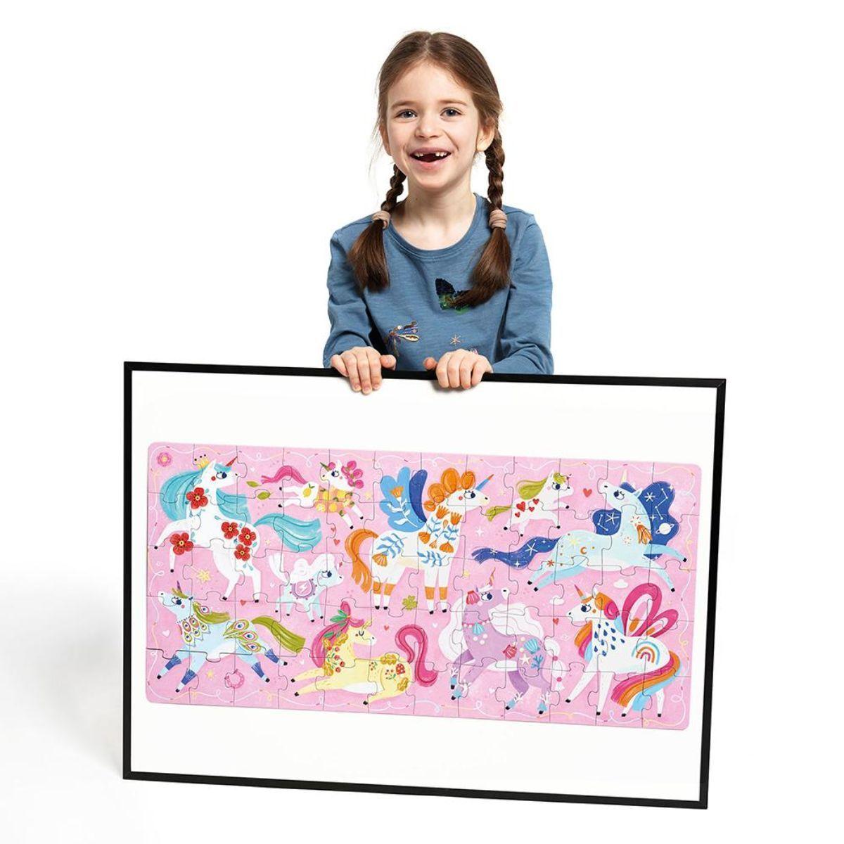 Puzzle I love Unicorns (60 piezas) 4+-3