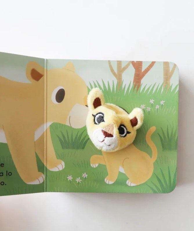 libro con titere de dedo - BEBE LEON-2