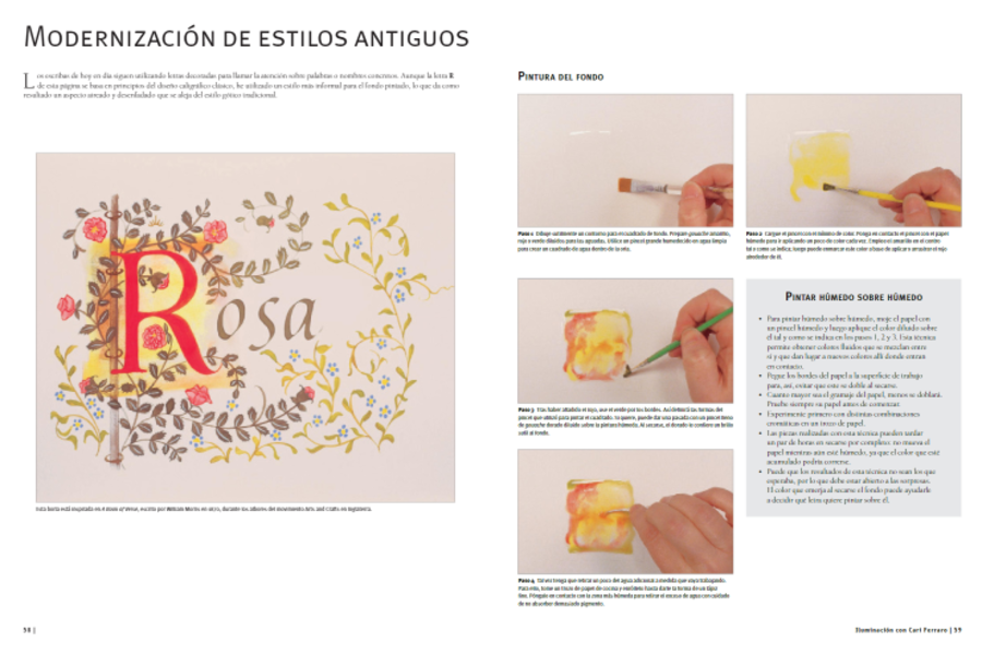 Caligrafía, iluminación y lettering-3