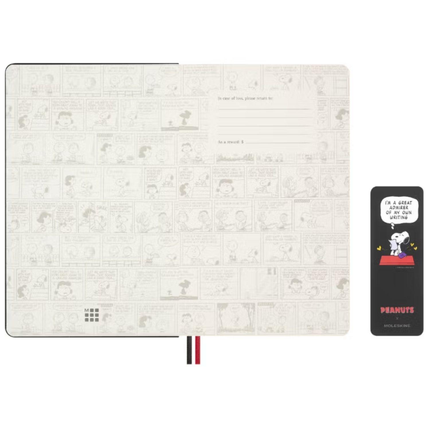 Cuaderno Moleskine Peanuts Snoopy-Tapa dura-Large - De rayas-2