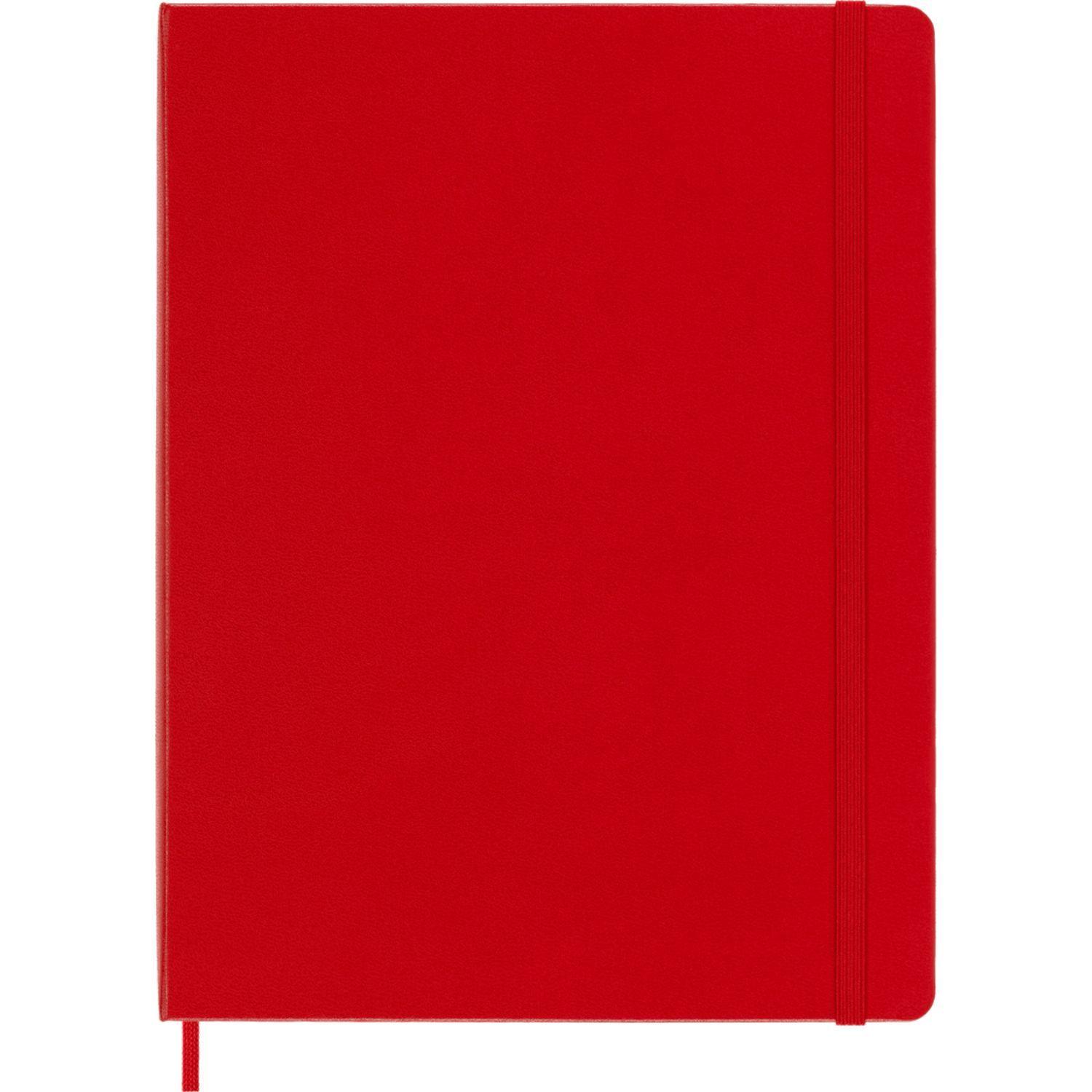 Moleskine Cuaderno Clásico / Xl / Rojo / Lisa / Tapa Dura-1