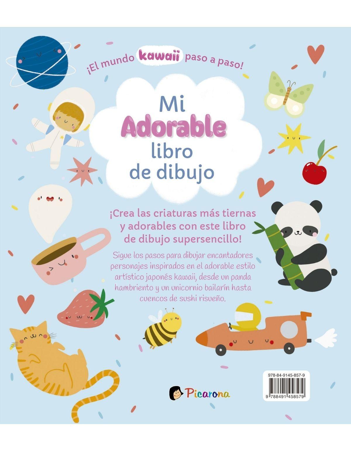 Mi adorable libro de dibujo. Mundo Kawaii-3