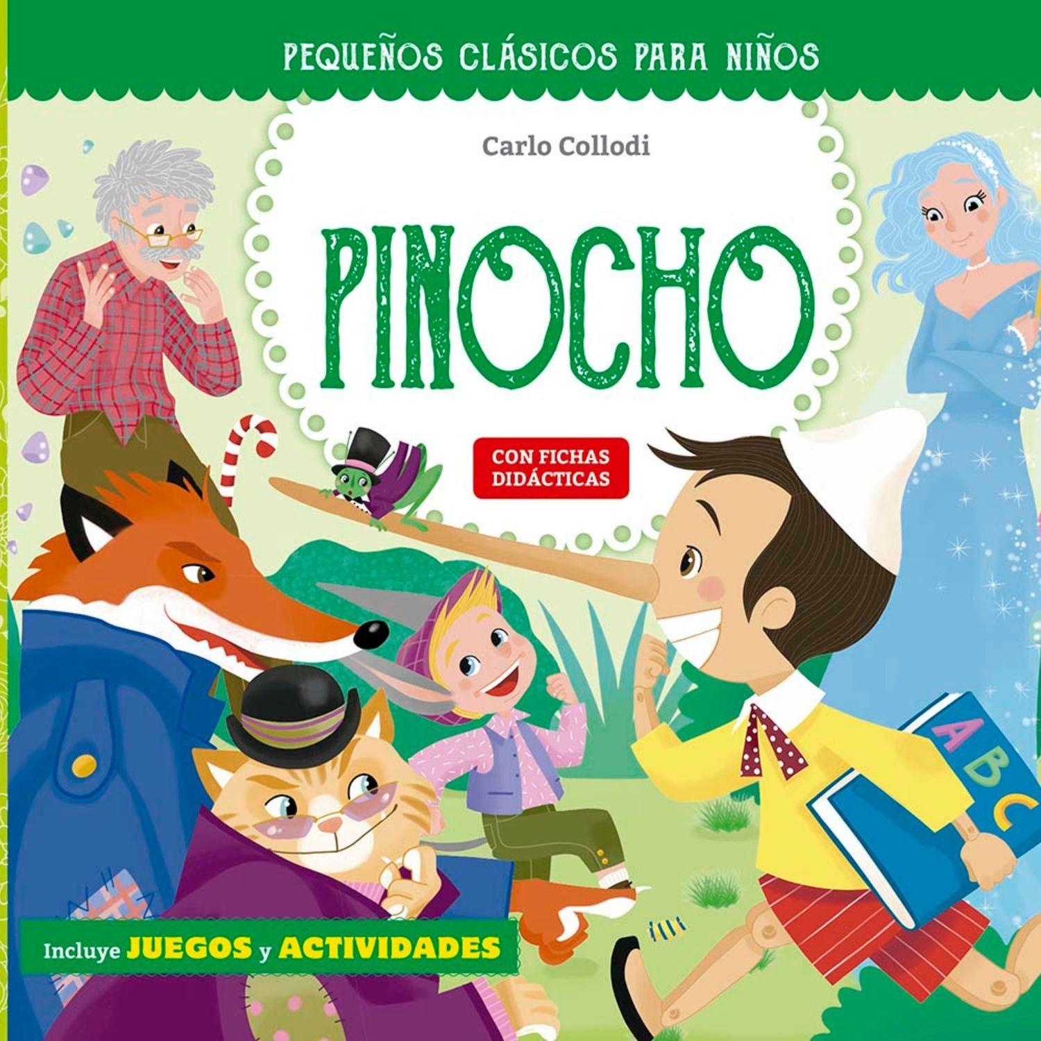 Pinocho. Juegos y actividades para interaccionar-0