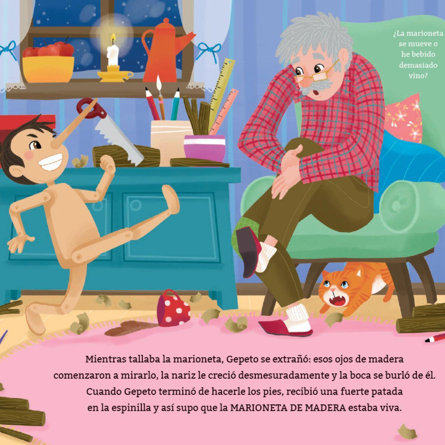 Pinocho. Juegos y actividades para interaccionar-2