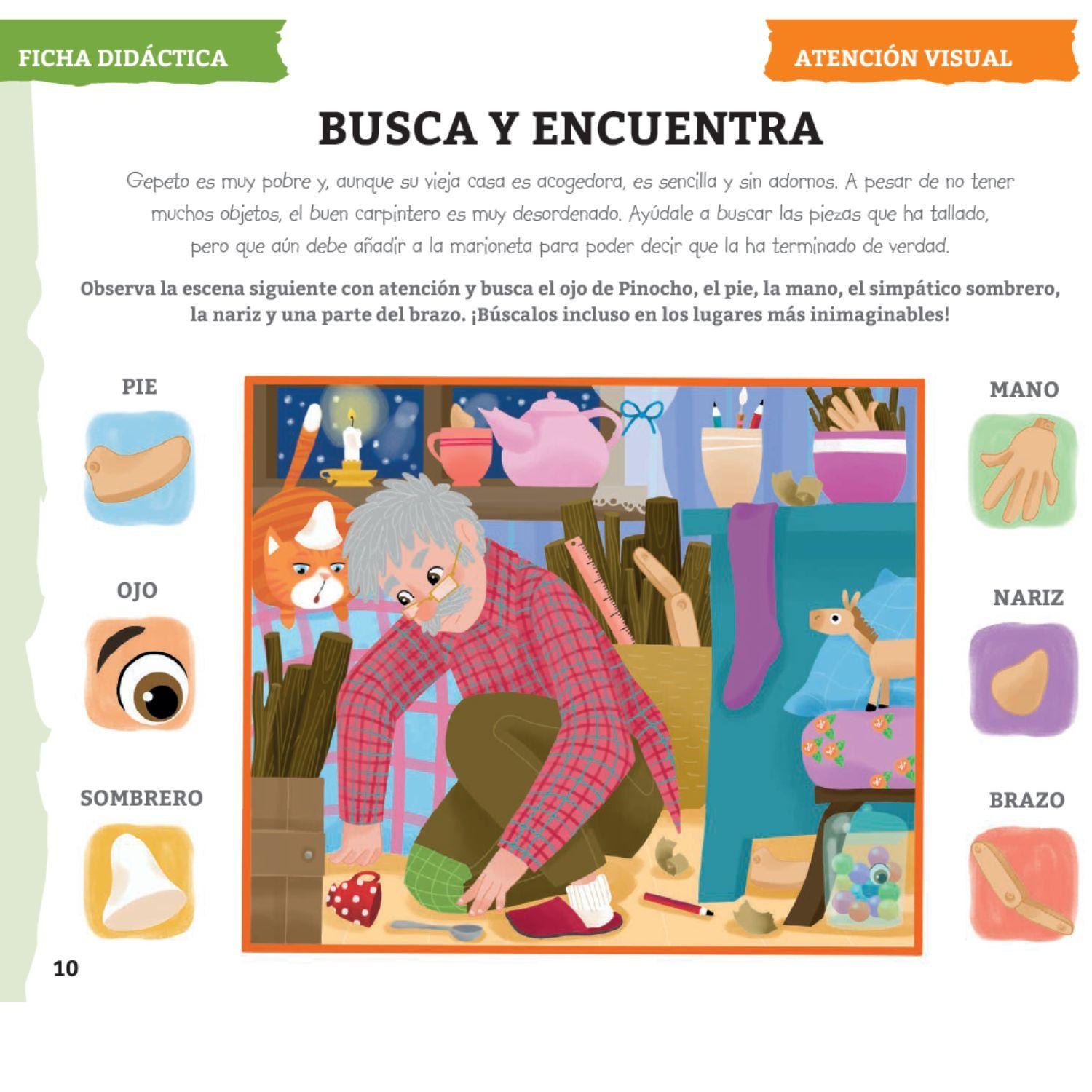 Pinocho. Juegos y actividades para interaccionar-3