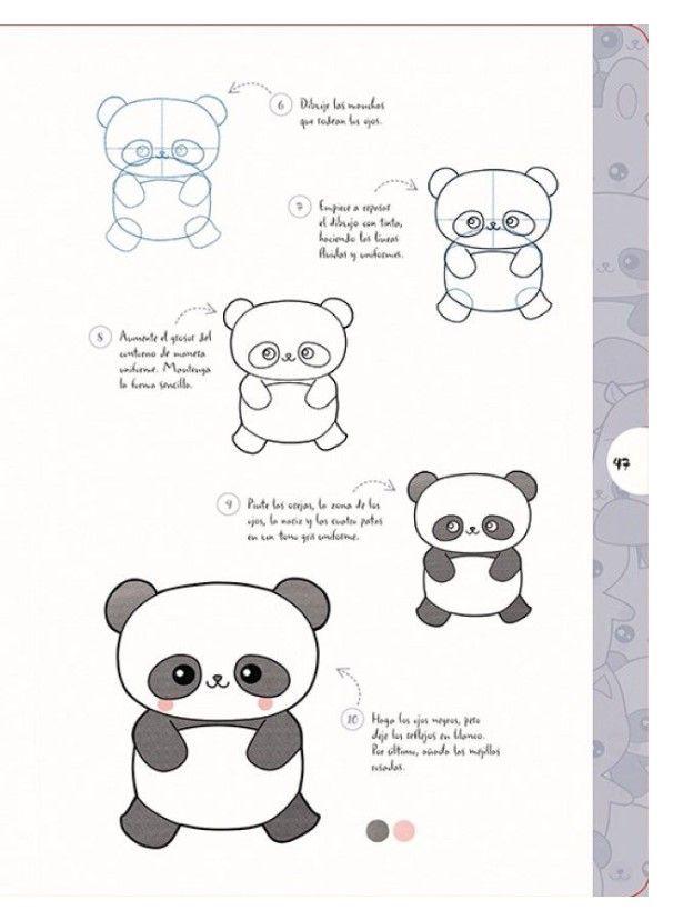Libro dibujar en 10 pasos - KAWAII-1