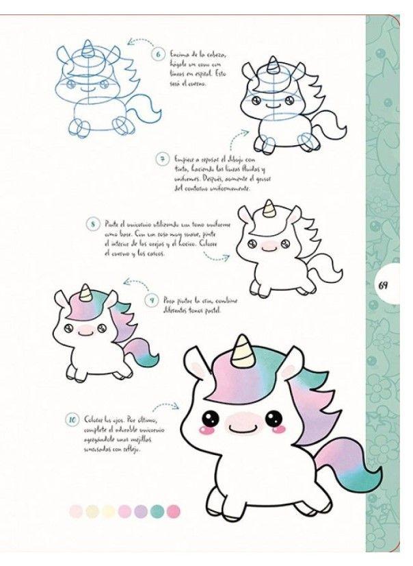 Libro dibujar en 10 pasos - KAWAII-2