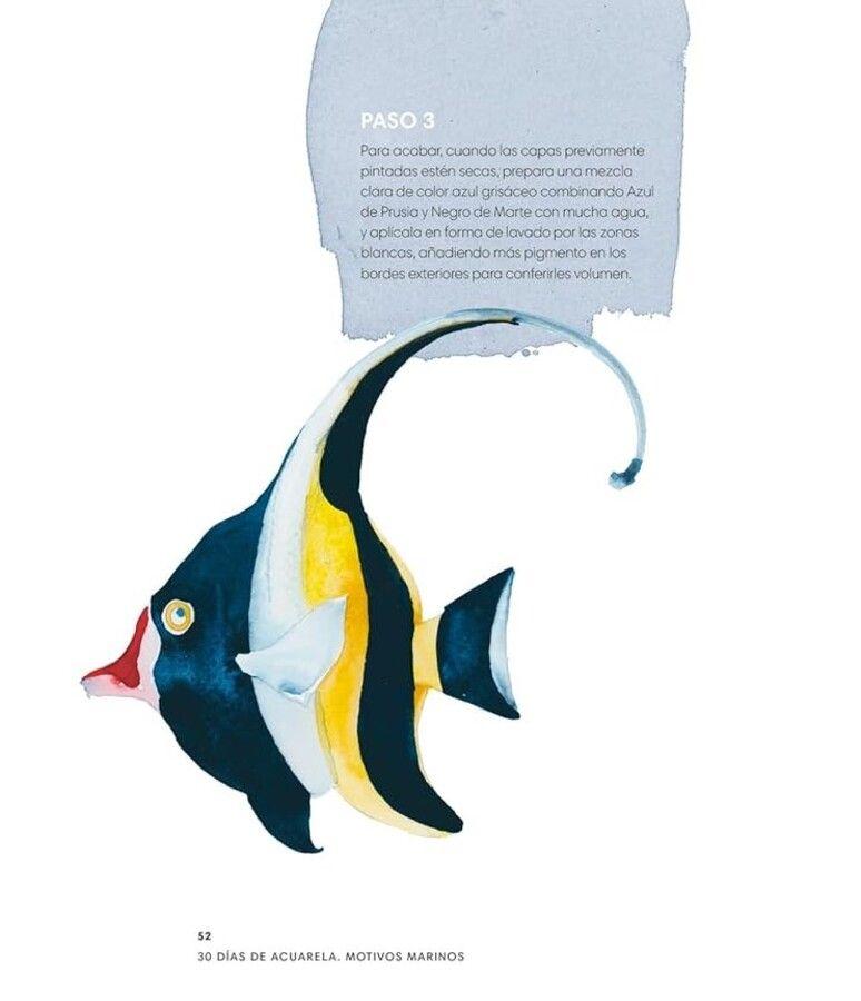 30 días de acuarela. Motivos marinos-3