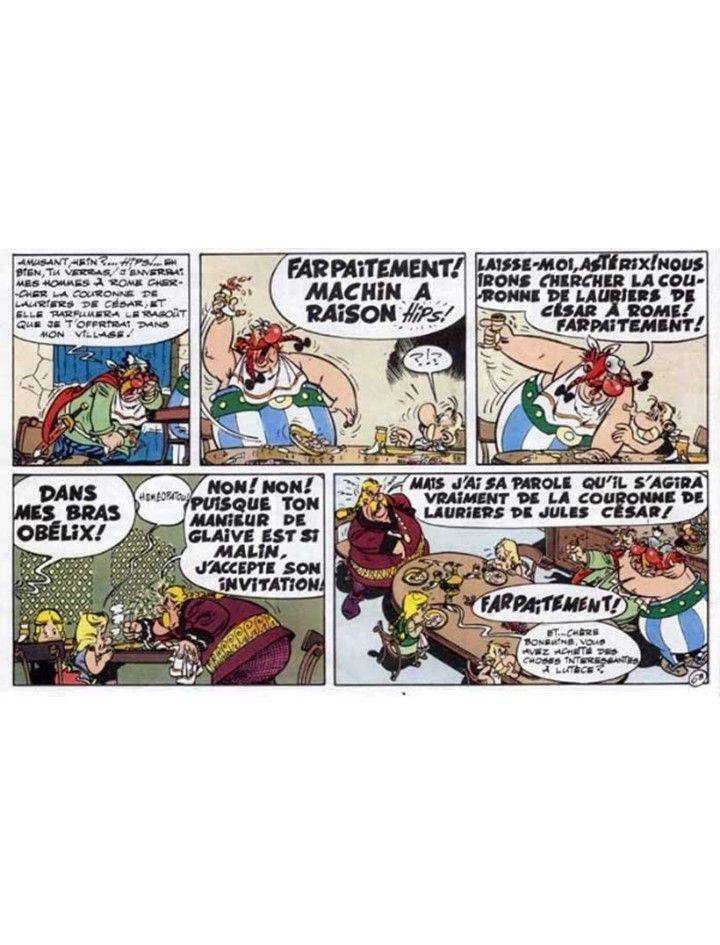 Asterix 18 - Los Laureles Del Cesar-2