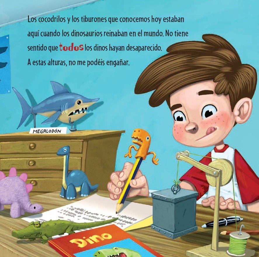 Libro COMO ATRAPAR A UN DINOSAURIO-3