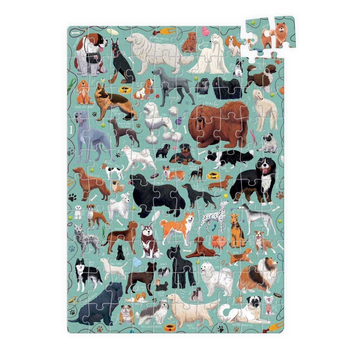 Puzzle Puzzlove Dogs (100 piezas) 5+-3