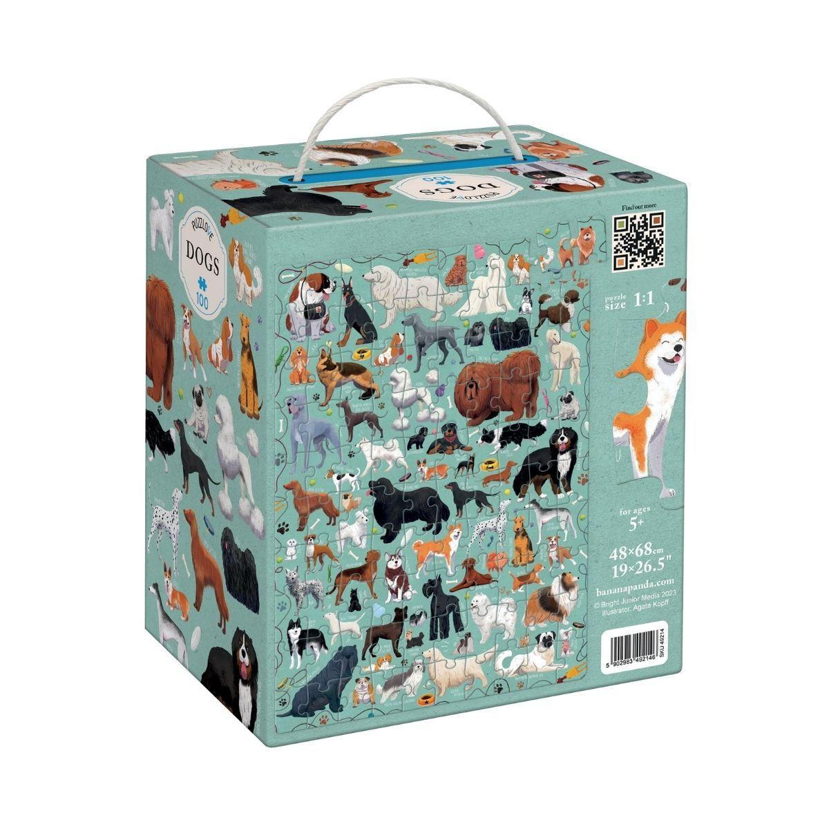 Puzzle Puzzlove Dogs (100 piezas) 5+-4