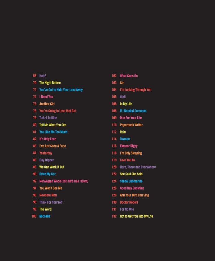 Libro Los Beatles. Letras Ilustradas De 178 Canciones-2