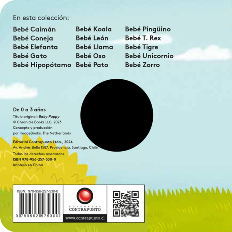 Bebé Perro. Libro con títere de dedo-2