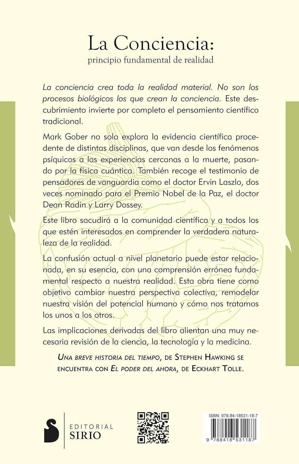 Libro CONCIENCIA: PRINCIPIO FUNDAMENTAL DE REALIDAD-2