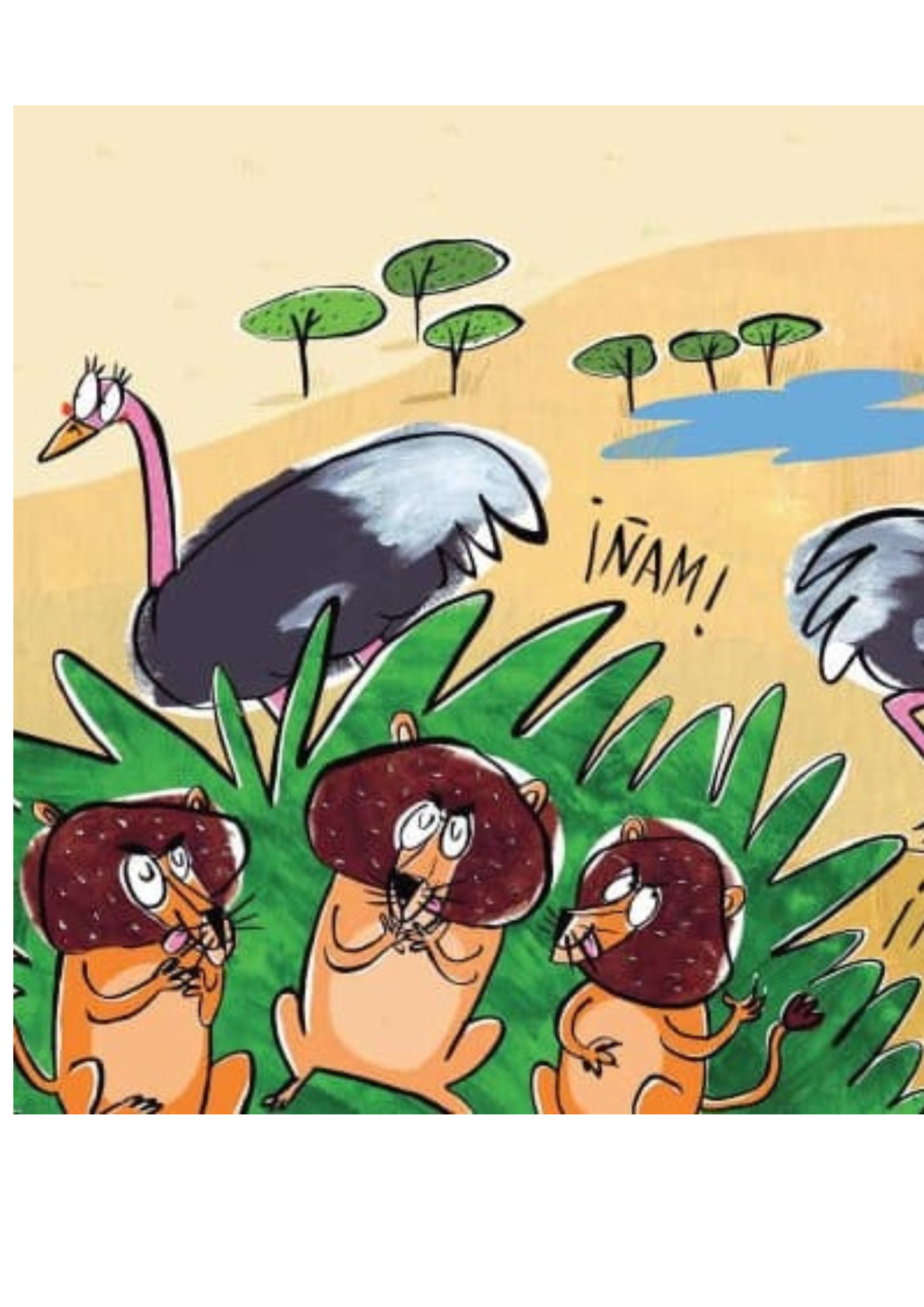 Un Avestruz Con Mucha Luz-2