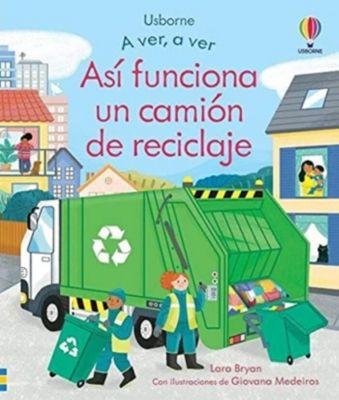 Libro A Ver, A Ver - Asi Funciona Camion Reciclaje-0