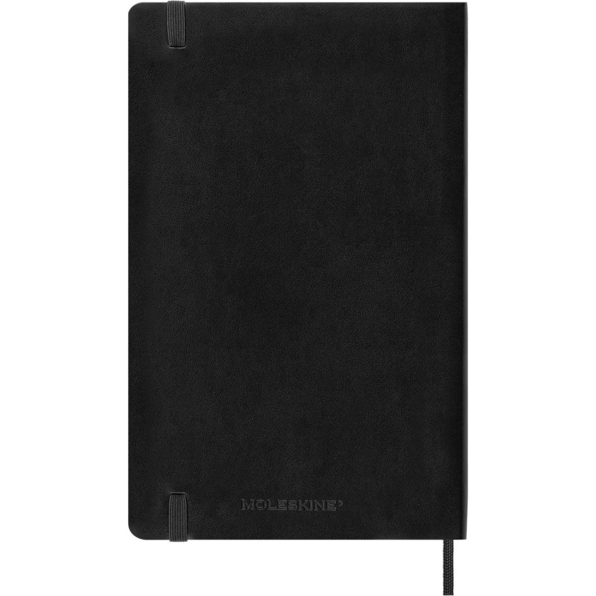 Agenda Moleskine 2026 - Diaria - Tapa blanda - Pocket - Negro-2