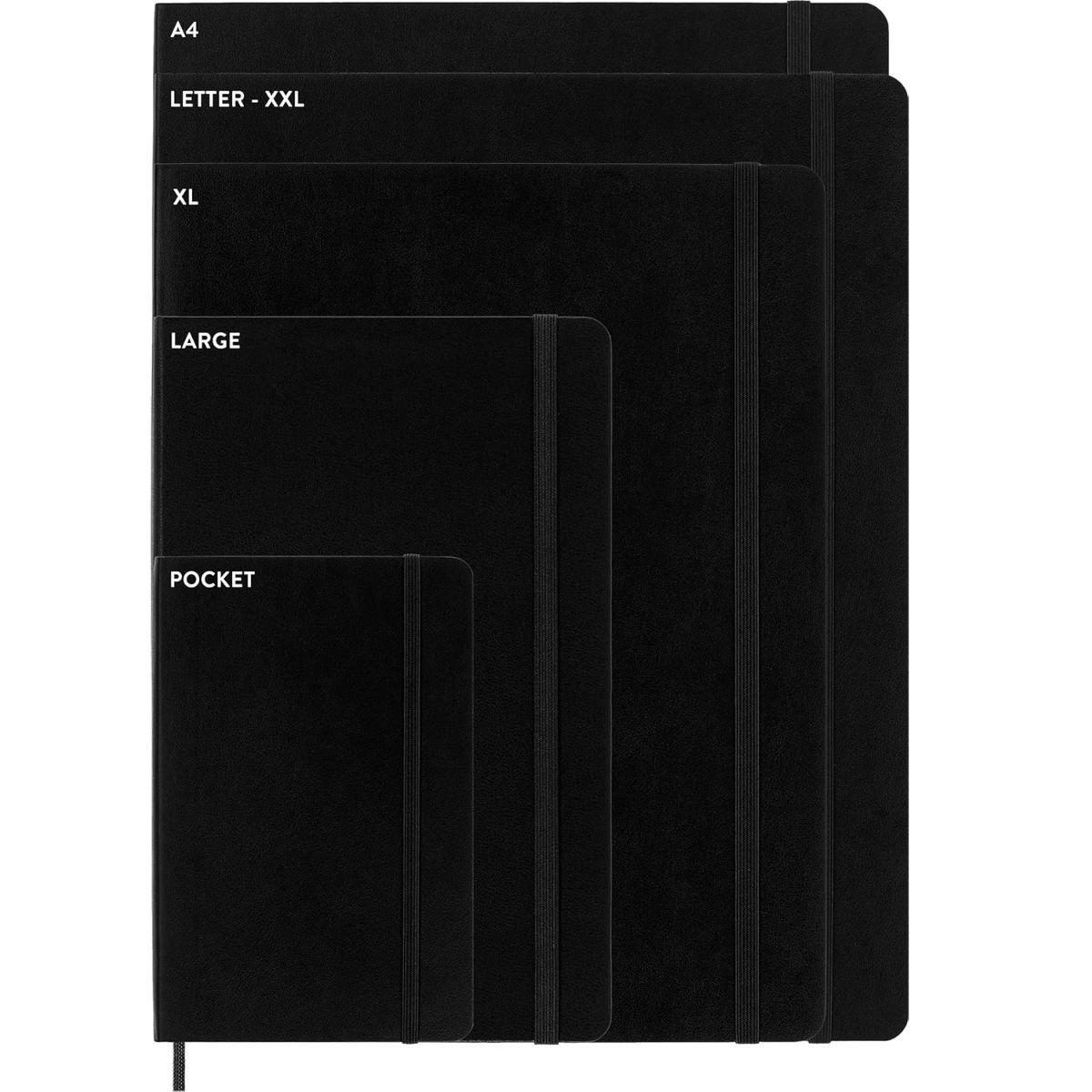 Agenda Moleskine 2026 - Diaria - Tapa blanda - Pocket - Negro-3