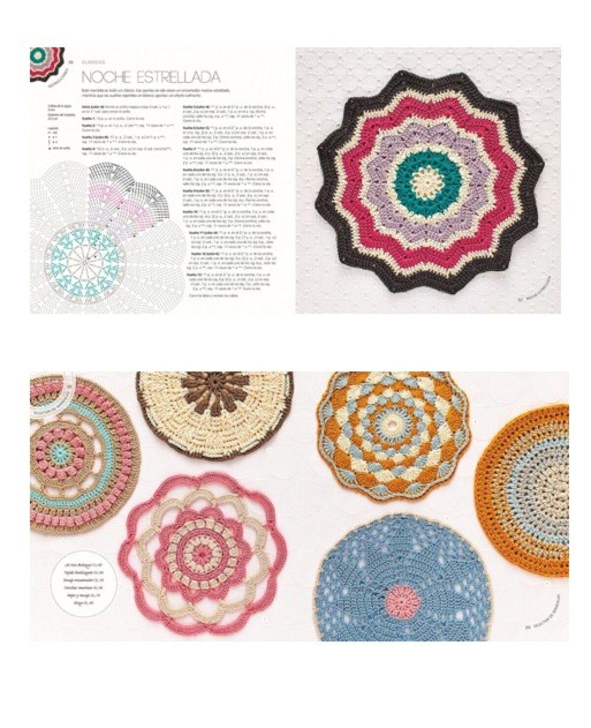 Libro Mandalas De Ganchillo (crochet)-1