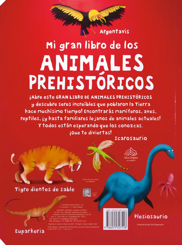 Mi Gran Libro De Los - Animales Prehistóricos-3
