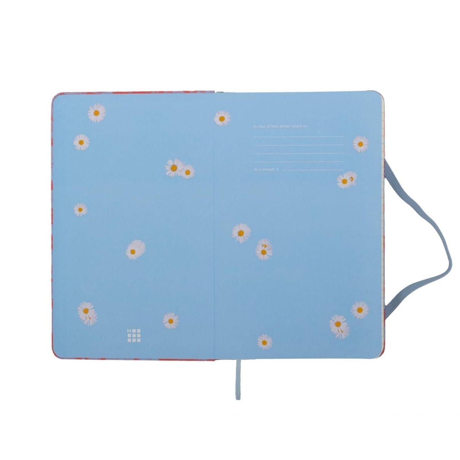 Cuaderno Moleskine Fluorescente -Tapa dura -Large - De rayas-1