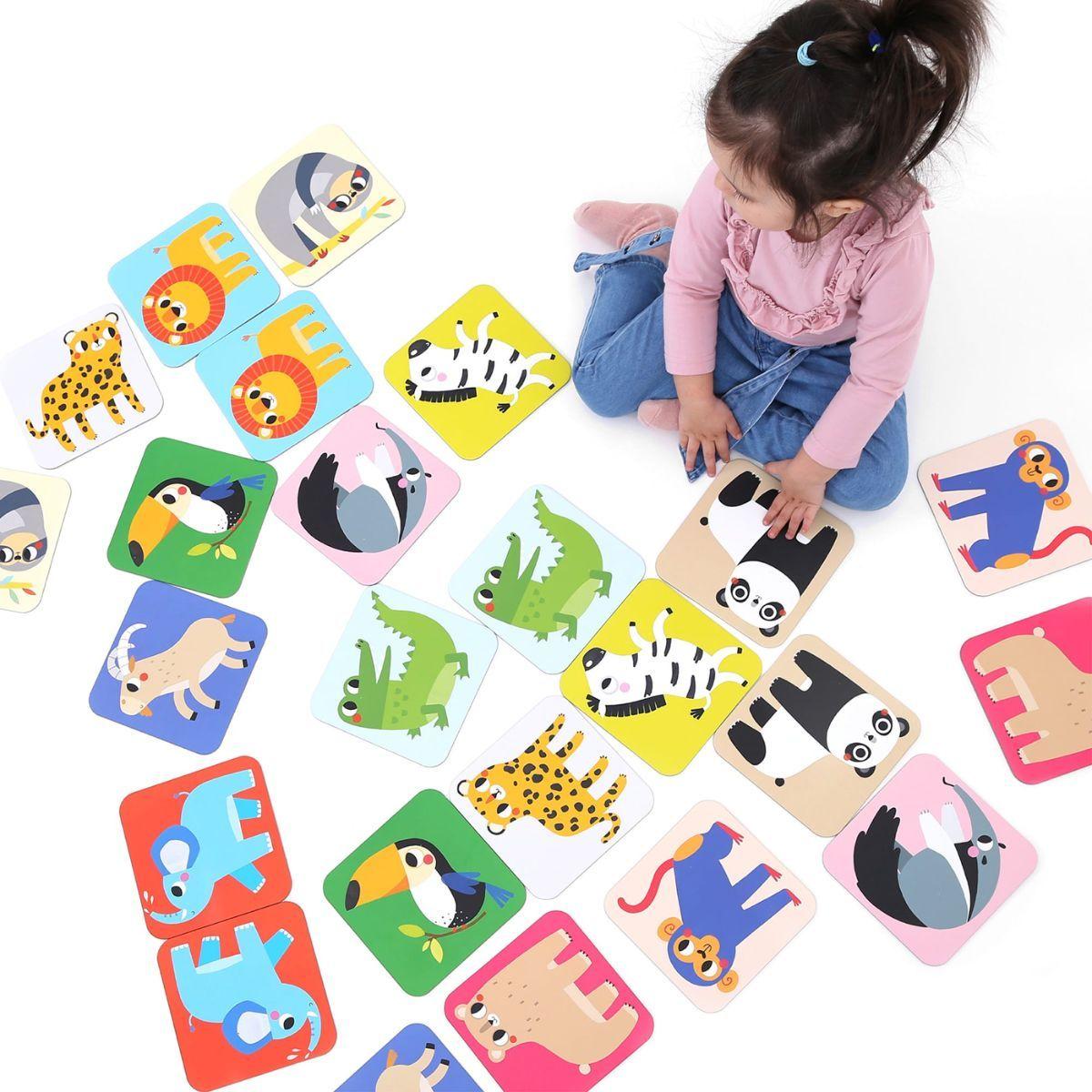 Juego de memoria Suuuper Size Wild Animals (12 pares) 2+-2