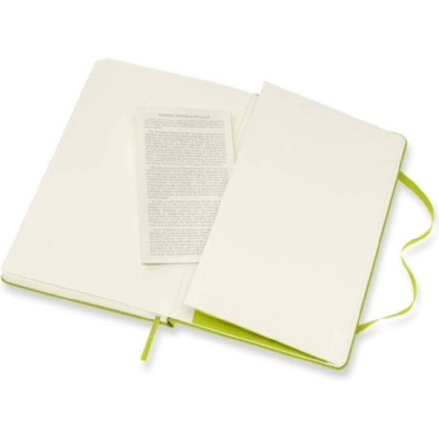 Libreta Classic/hc/large/lemon Green/ruled-1