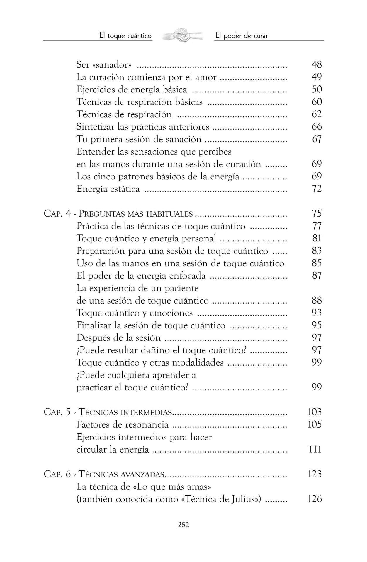 El toque cuántico. El poder de curar-2