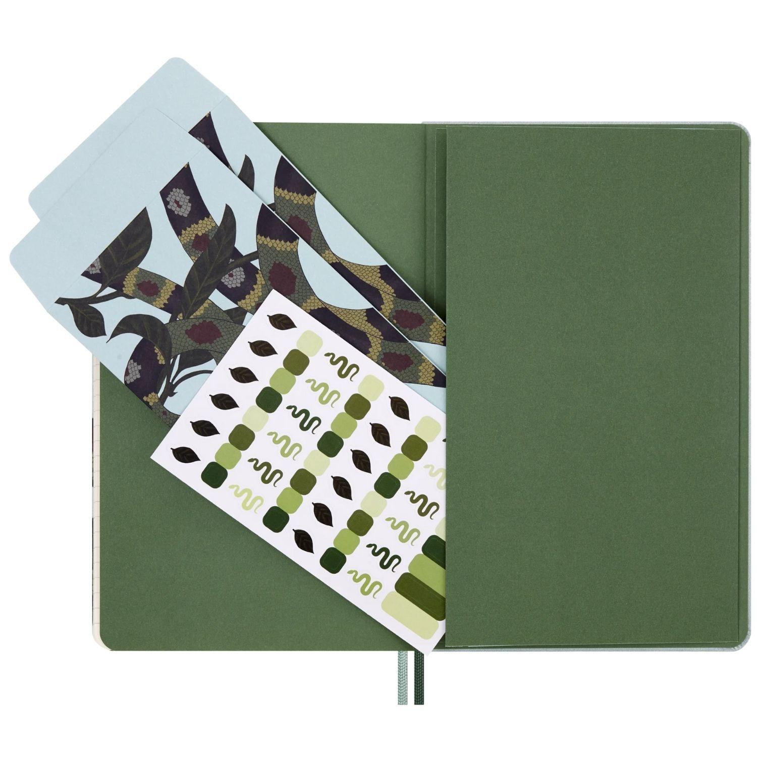 Cuaderno Moleskine Serpiente - Tapa dura - Large - De rayas-3