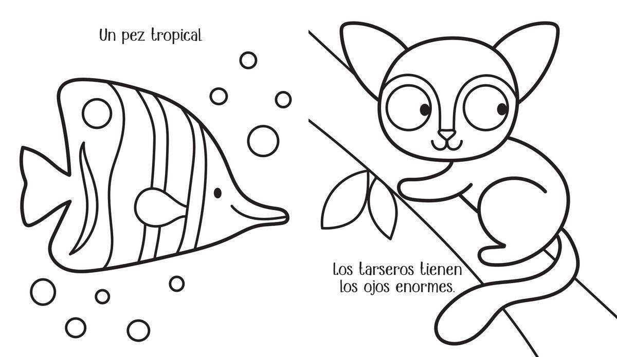 Libro Coloreo sin Parar. Animales-3