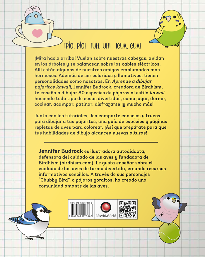 Aprende A Dibujar - Pajaritos Kawaii-7