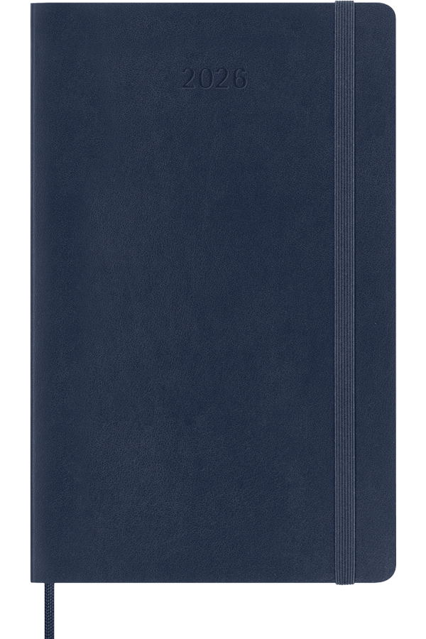 Agenda Moleskine 2026 - Semanal - T. blanda - Large - Azul-5