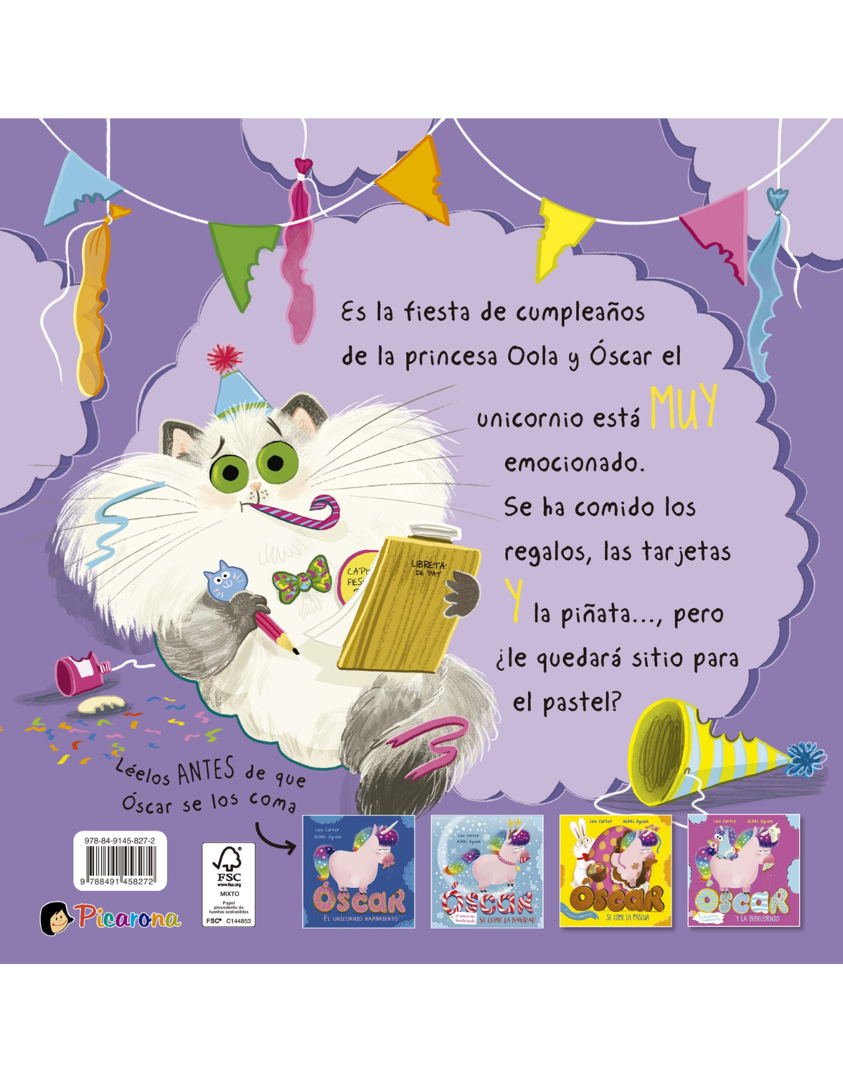 Oscar el unicornio hambriento se come el cumpleaños-2