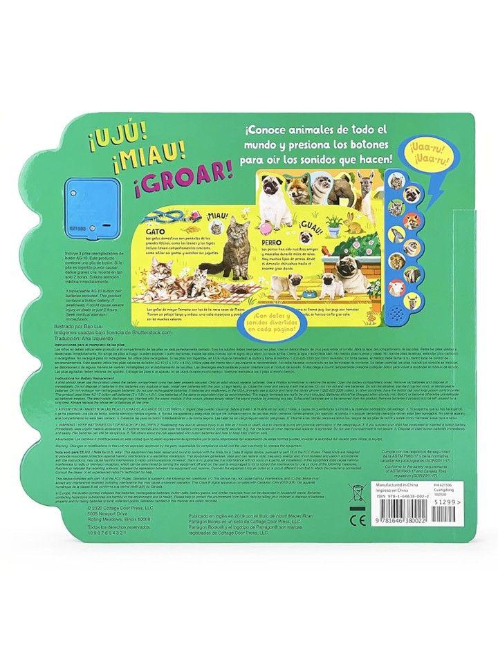 Sonoro - 10 Sonidos De Animales. ¡Uju! ¡Miau! ¡Groar!-3