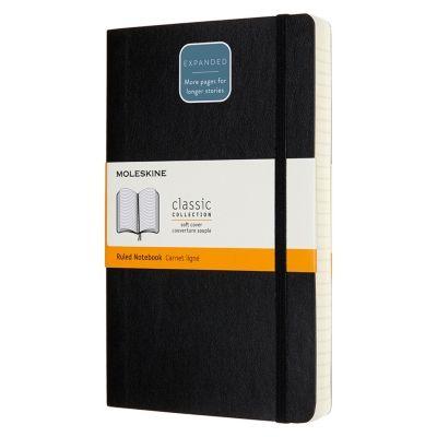 Moleskine Cuaderno Clásico Expanded / Grande / Tapa Blanda-2