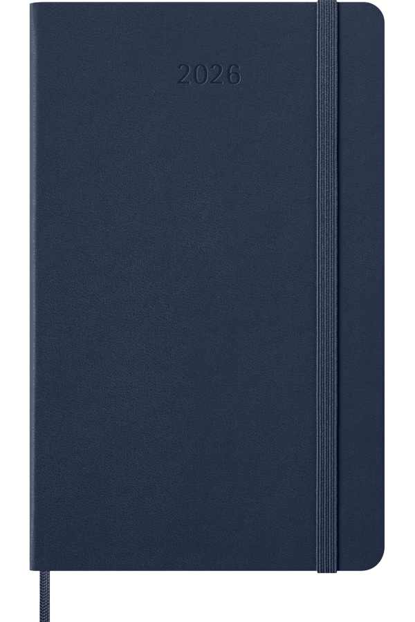 Agenda Moleskine 2026 - Semanal - T. dura - Large - Azul-5