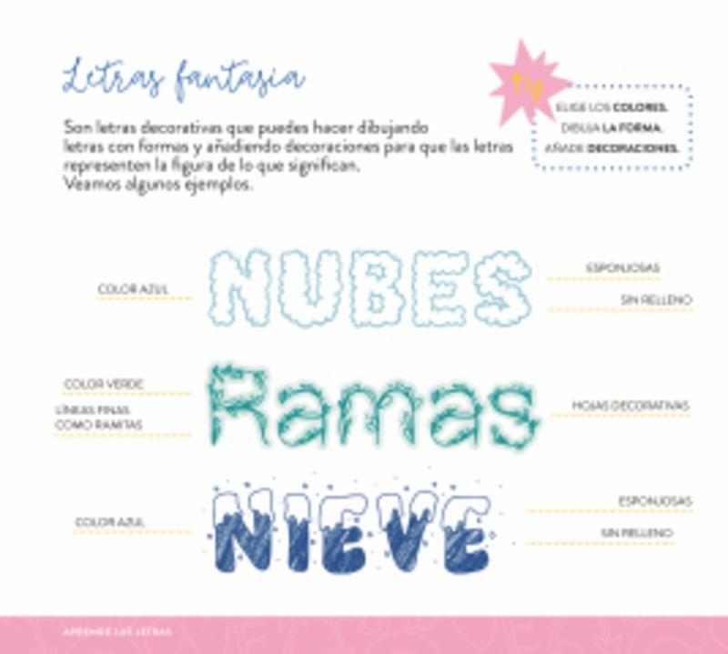 Libro MANUAL DE LETTERING PARA NIÑOS Y NIÑAS-5