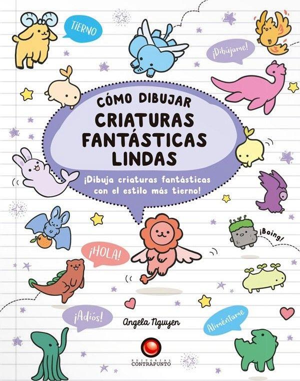 Libro Como Dibujar Criaturas Fantasticas Lindas-0